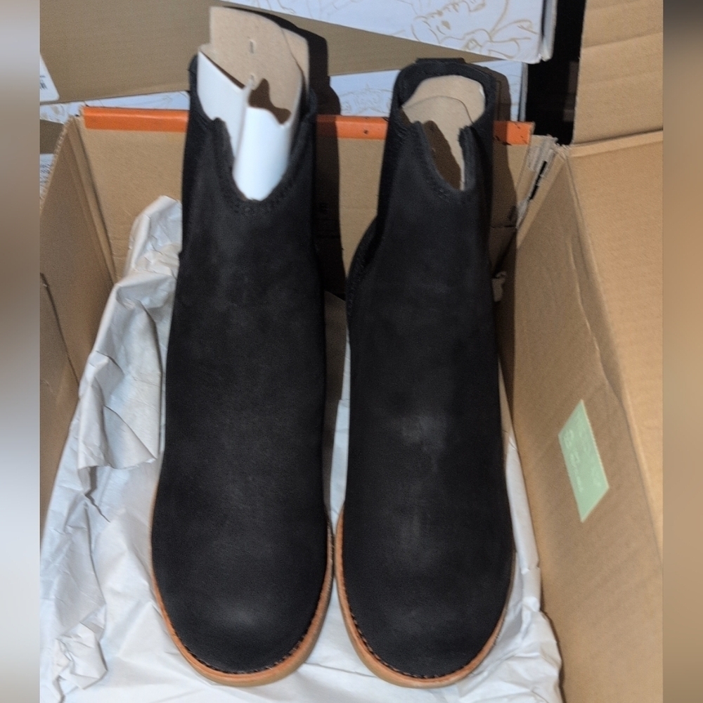Worx By Red Wing Black Women's Ankle Boots Size 5 - Picture 2 of 4